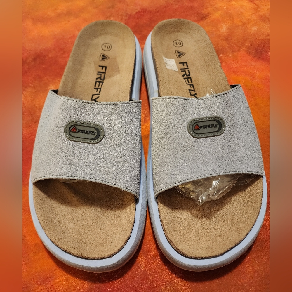 FIREFLY SHADE BLUE WOMENS  SLIPPERS SIZE 10